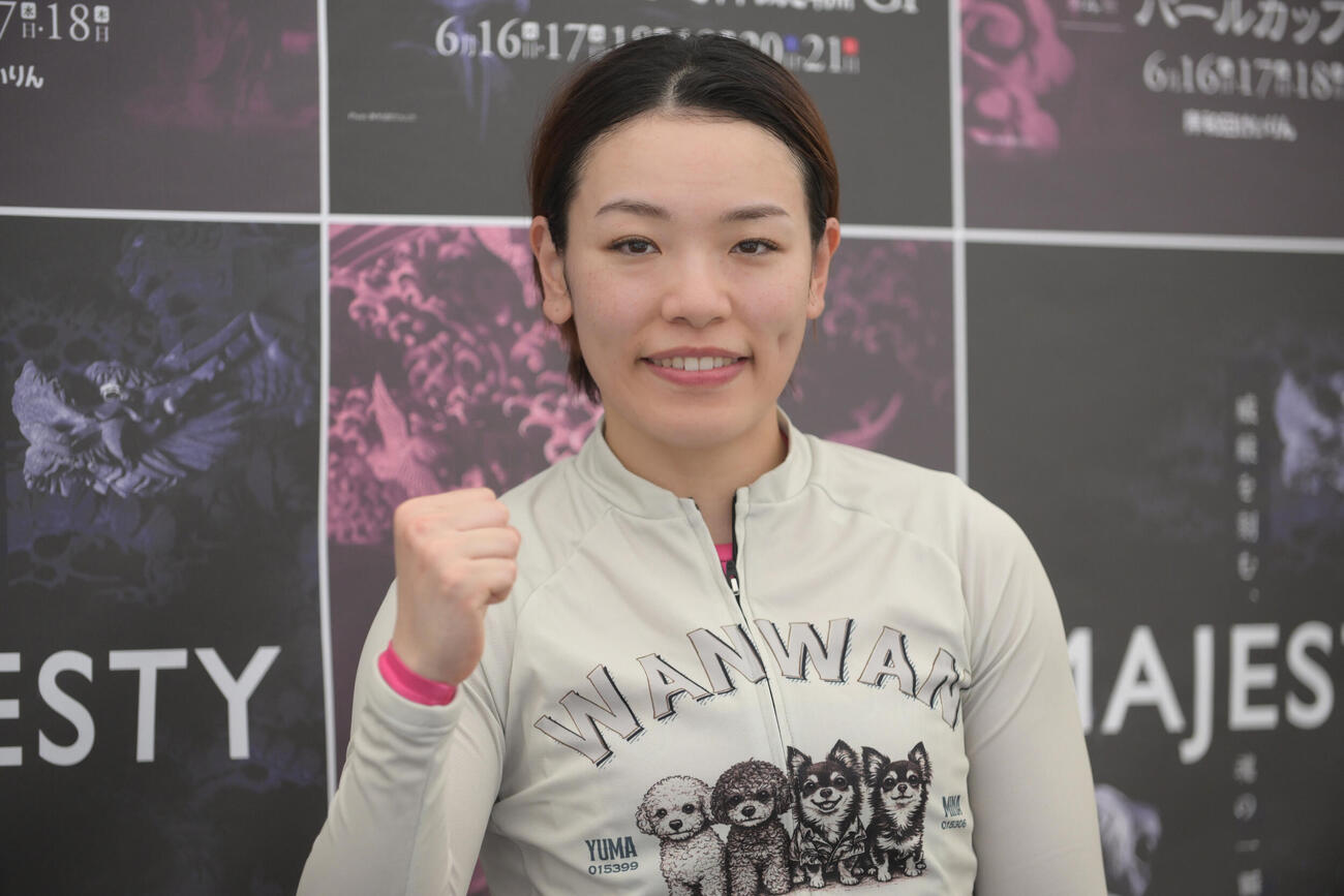 異次元のスピードで東ガールズ予選7Rを圧勝した佐藤水菜（撮影・滝沢美穂子）