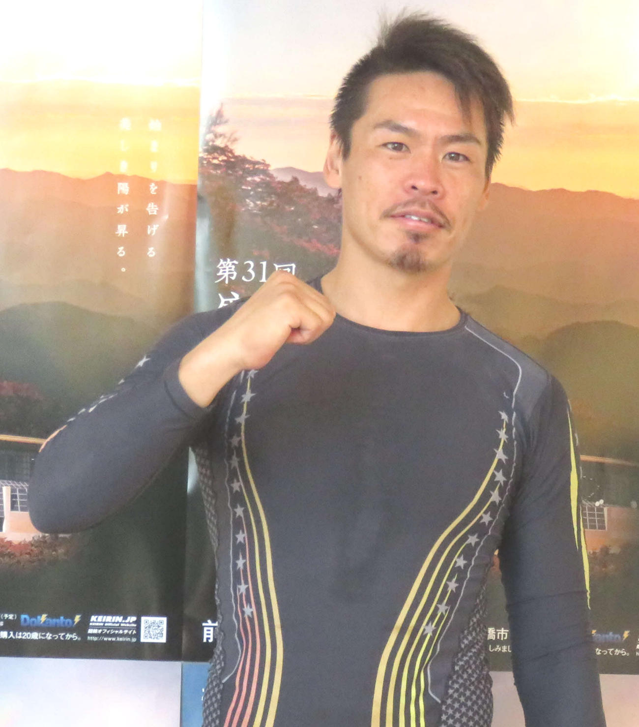 自在足を駆使して準決突破を狙う浅井康太