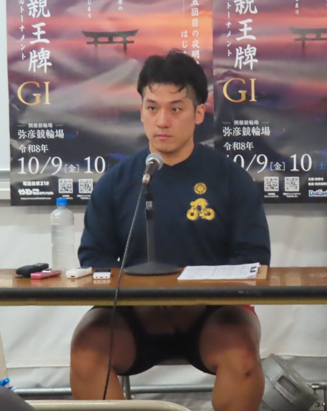 石原颯が共同会見で心境を語る
