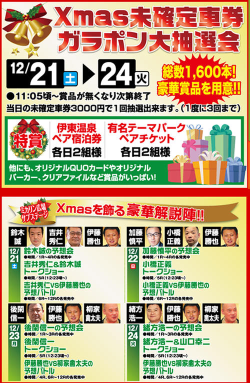 伊東競輪G3「椿賞争奪戦」イベント＆ファンサービス（3）