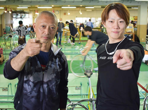 おなじみの師弟コンビ、渡辺晴智（左）と渡辺雄太が昨年に続きそろって参戦