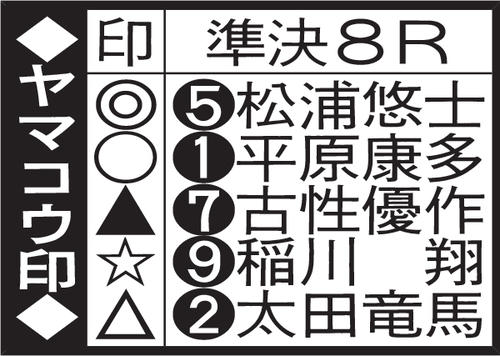 準決8Rヤマコウ印