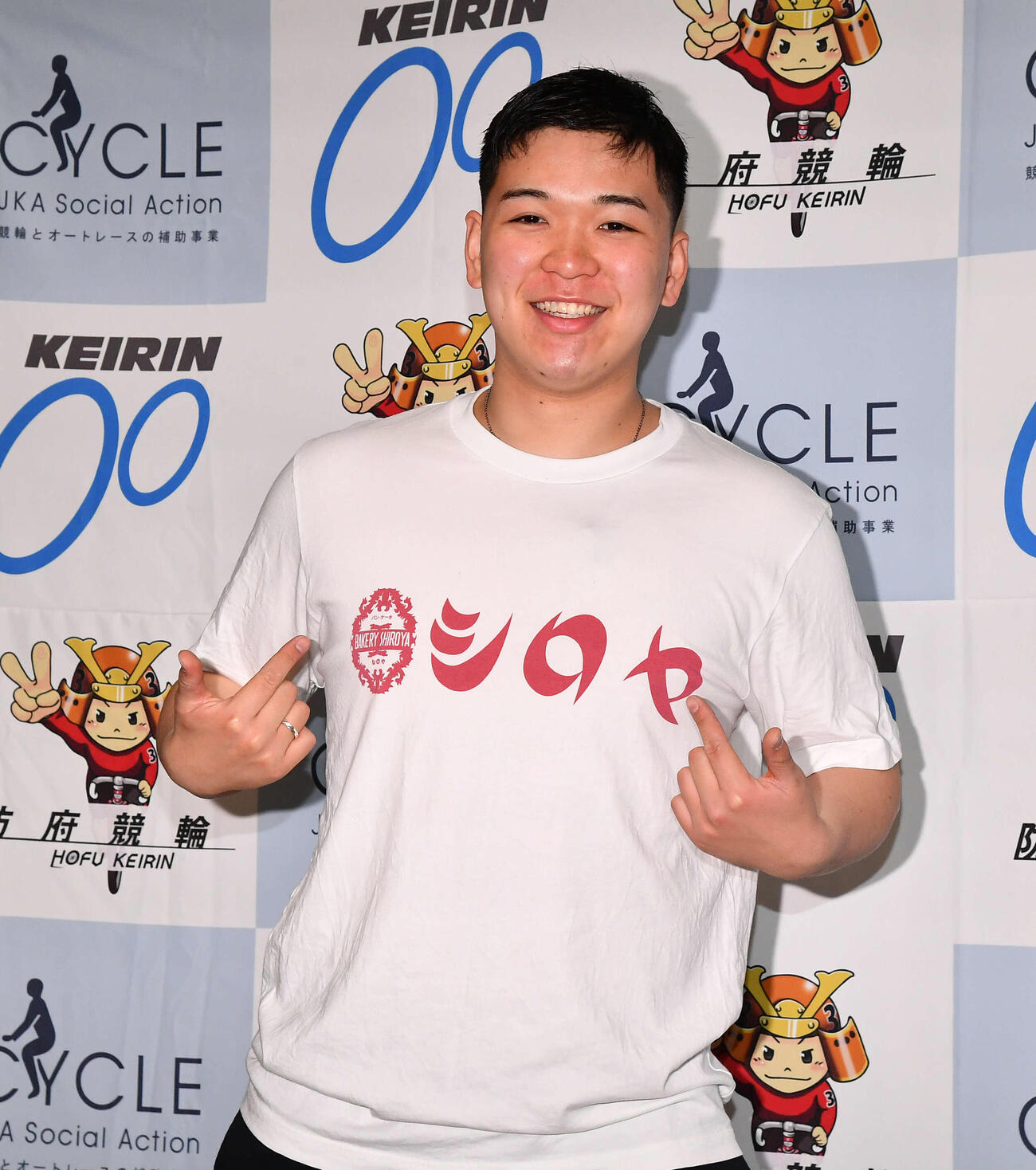 G2ウィナーズカップ前検　阿部英斗（撮影・岩下翔太）＝2026年3月18日、防府競輪場
