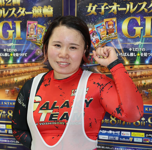 ヤマコウは予選でカマして2着に粘った太田美穂に注目(撮影・梅根麻紀)