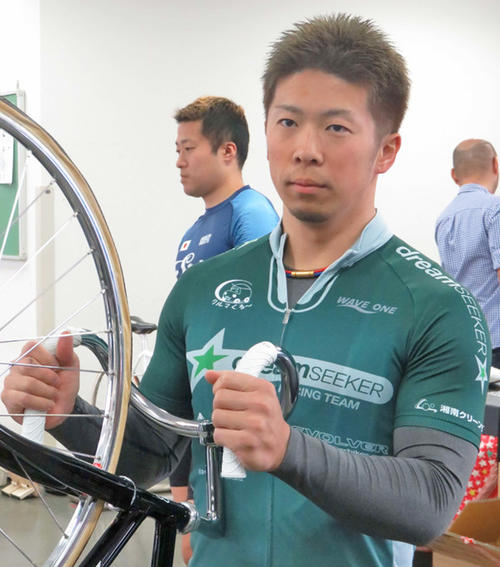久々の競輪参戦で気合十分な深谷知広