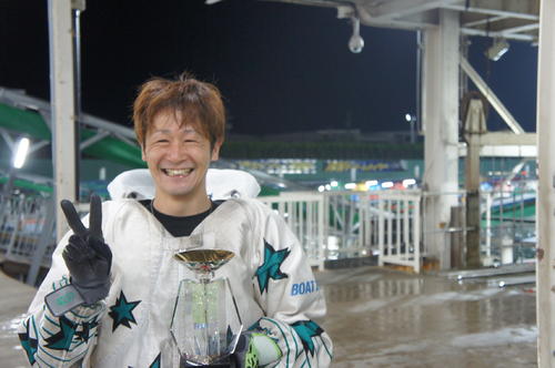 大峯豊がエース機の底力を見せつけて今年3回目の優勝を飾った（撮影・山崎千郷）