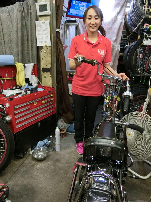 地元の藤本梨恵がグレード戦初優出に王手をかけた（撮影・海老原実）