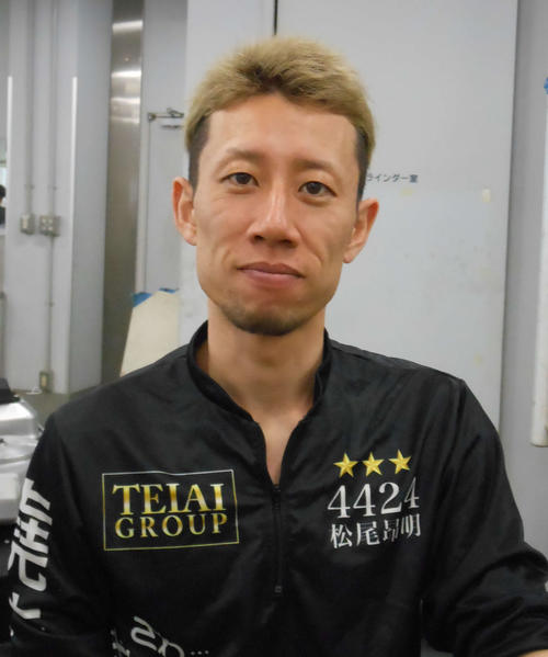 前回のびわこで準Vだった松尾昂明が、今度こそ優勝を狙う（撮影・田中大樹）
