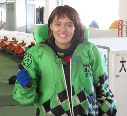 渡辺優美が2日目連勝で満面の笑みを浮かべた
