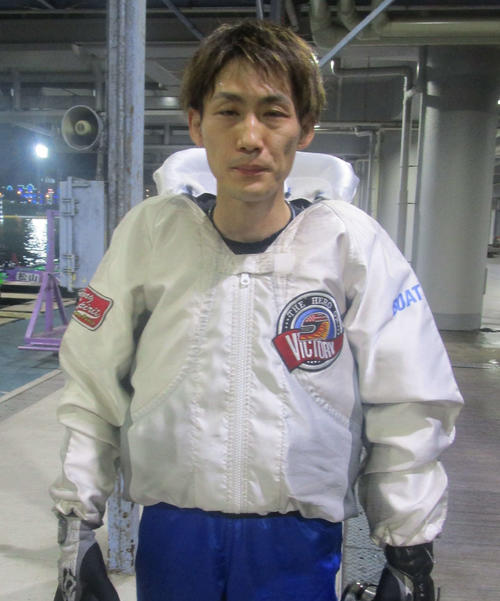 初日に連勝発進を決めた有賀達也