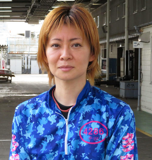 多摩川での連続優出を目指す平田さやか