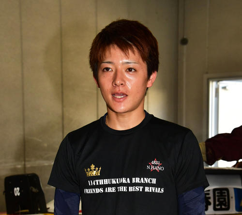 三国初登場となる羽野直也（撮影・外山鉄司）