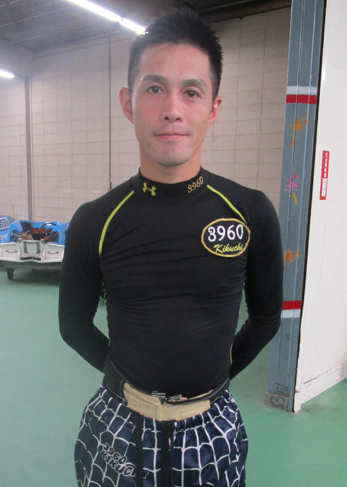 3枠の準優10R、まくりを決めた菊地孝平。優勝戦も3枠で再現を狙う