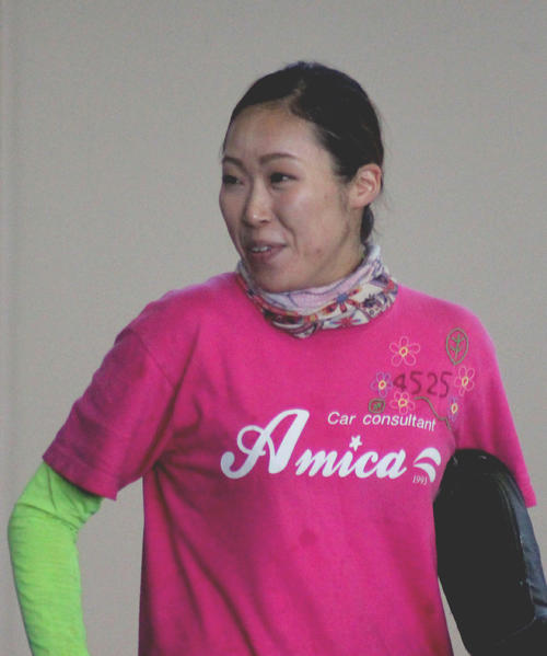 抜群の機力を生かして連勝発進を決めた真子奈津実（撮影・中牟田康）