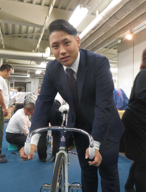 小田原初登場の新人南蓮（撮影・栗田文人）