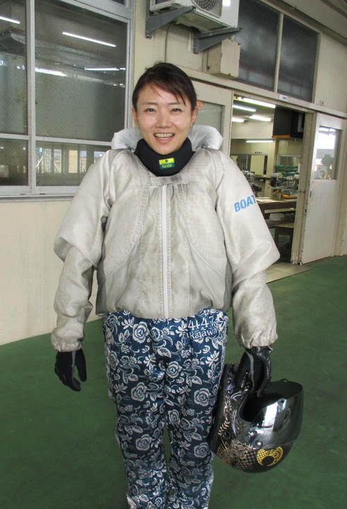宮島得意の深川麻奈美が初日2、1着と今節も好スタートを切った