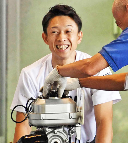 勝負駆けに成功して準優へ進んだ毒島誠