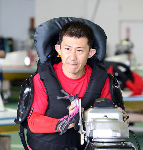 前検でまずまずの感触を得た瓜生正義（撮影・栗木一考）