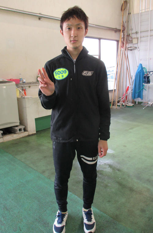 うれしいデビュー初勝利を飾った大賀龍之介