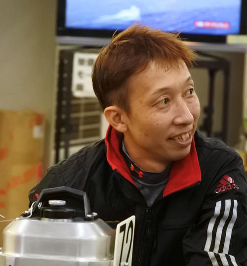 今坂晃広が前節V機をゲットし、気配の良さをアピールした（撮影・川尻将志）