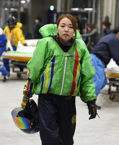 初のSG予選突破を果たした大山千広（撮影・柴田隆二）