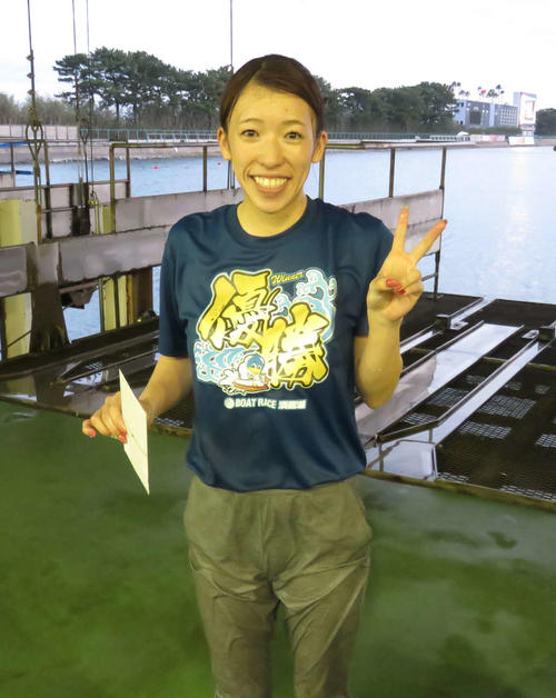 千葉真弥がデビュー初優勝を飾った（撮影・工藤浩伸）