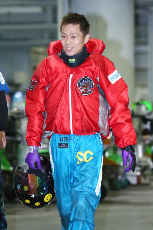 初のSG予選突破を狙う丸野一樹（撮影・上山淳一）