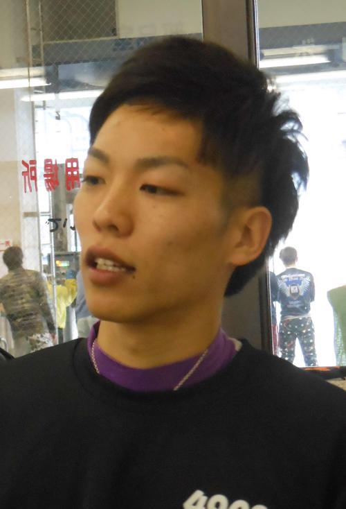 吉田凌太朗（2019年12月19日撮影）