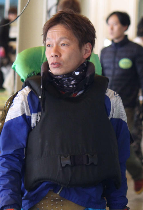 優勝戦、5号艇となった吉川昭男だが進入から大いに見せ場を作る（撮影・北條直治）