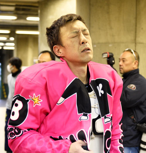 11Rトライアル戦で3着の丹村飛竜は悔しそうな表情を見せる（撮影・柴田隆二）