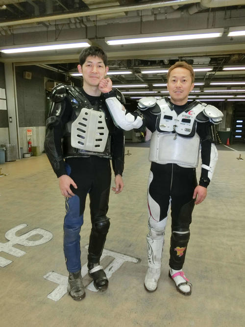 優出を決めた山田達也（左）と高橋義弘（撮影・海老原実）