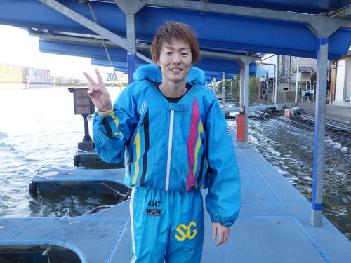 埼玉選手権3V達成の中田竜太（撮影・浦部沙織）