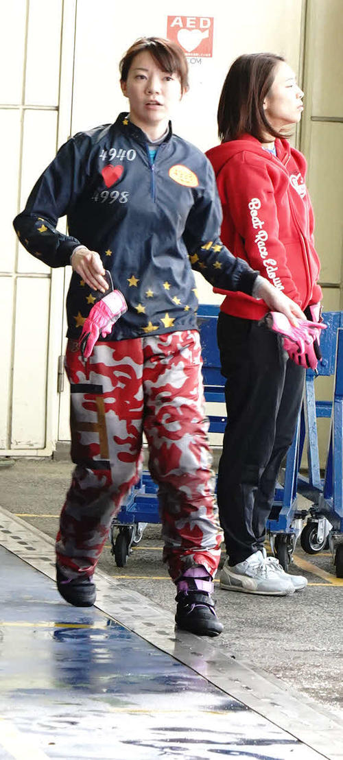 中村かなえが3日目1Rで江戸川初白星を挙げた
