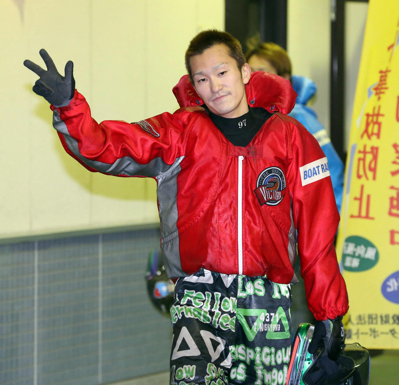地元G1で優出した西山貴浩（撮影・栗木一考）