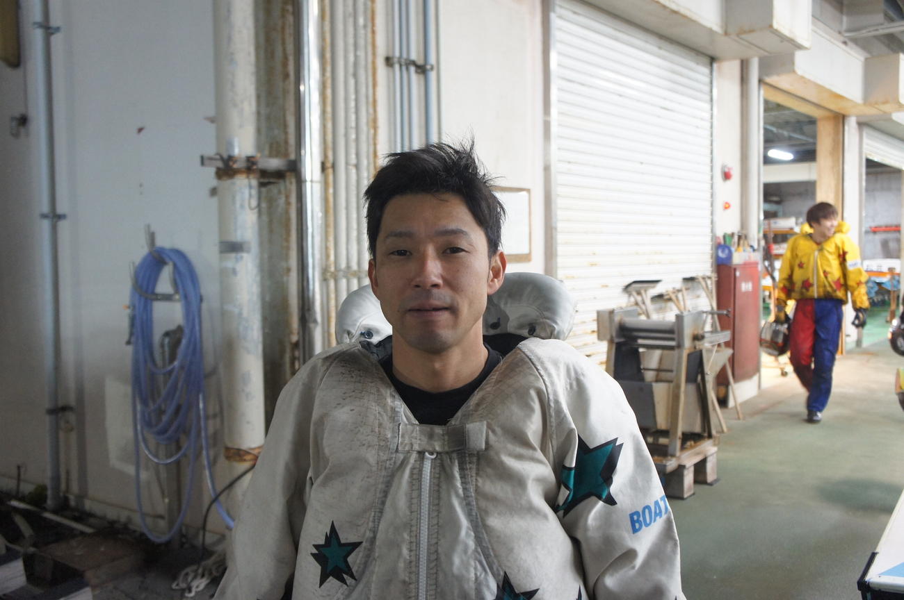 リズム上々の桑原悠が連続Vへイン速攻を決める（撮影・山崎千郷）