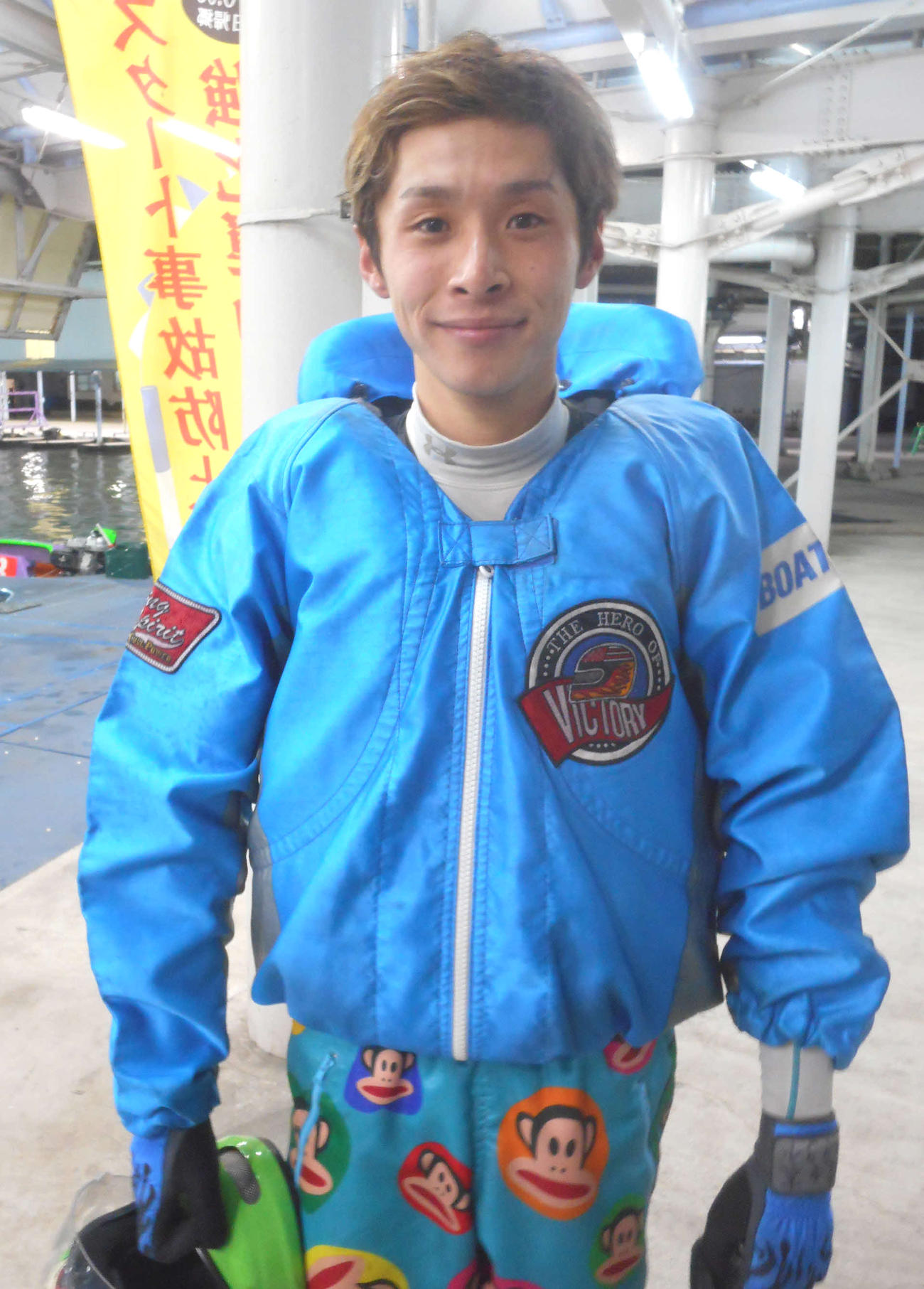 中外枠2走を3、2着でまとめ、上々のスタートを切った佐々木翔斗（撮影・岡田晋）