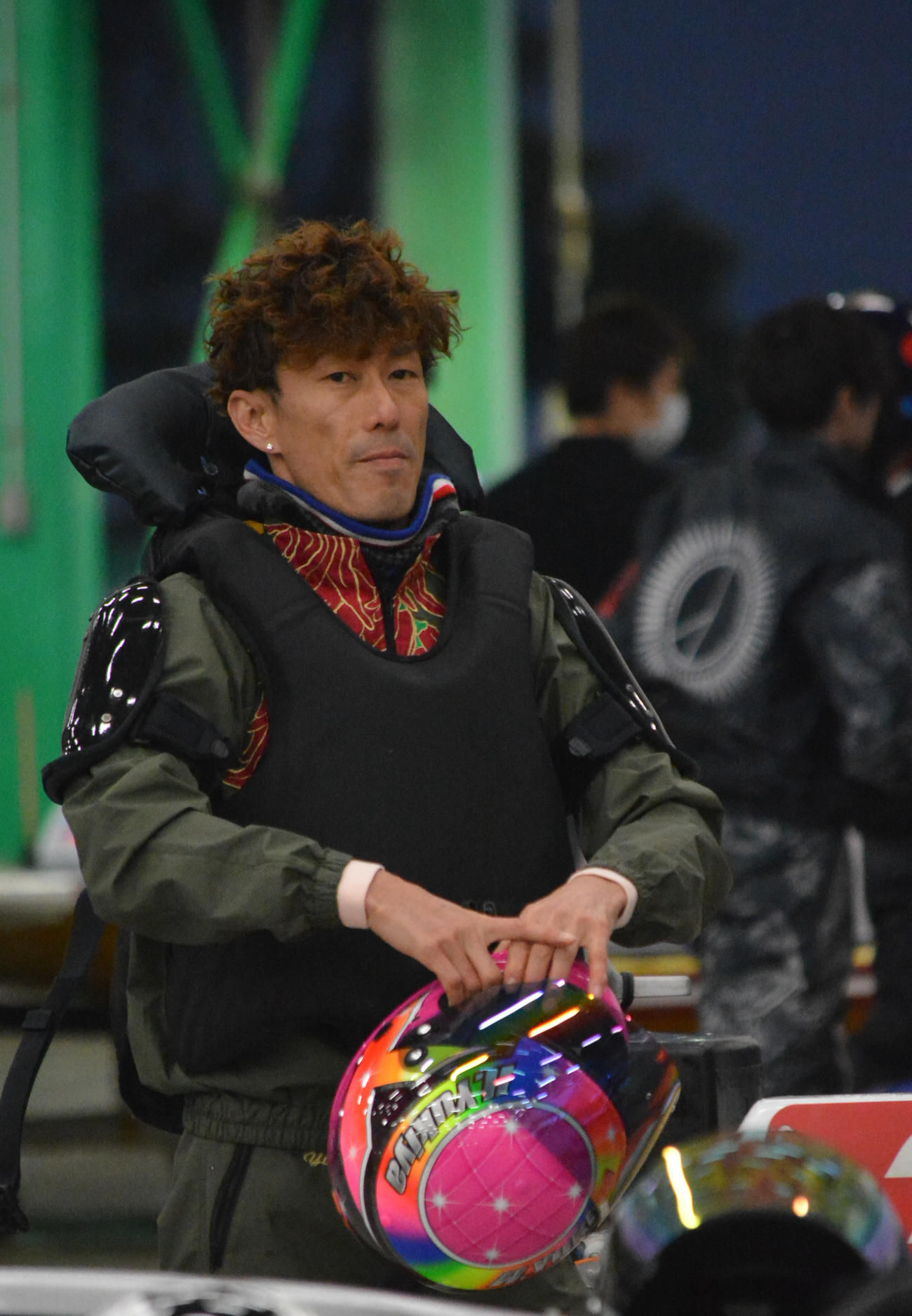 初日2走に向けて底上げを目指す原田幸哉（撮影・栗原ひろ人）