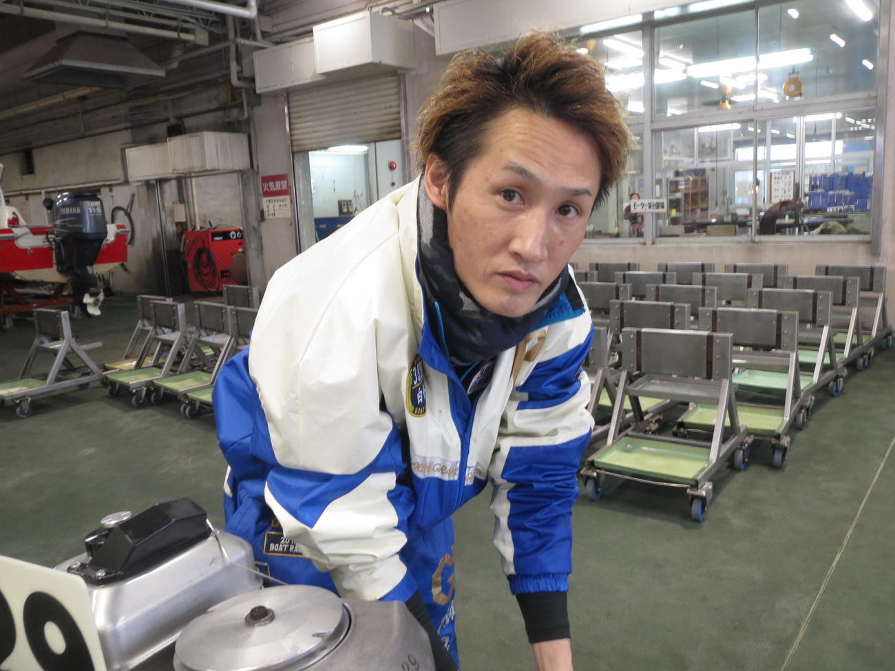 白井英治が初日連勝を狙う