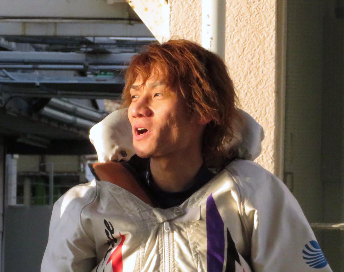 上野真之介が多摩川4節連続優出を決める。（撮影・古村亮）