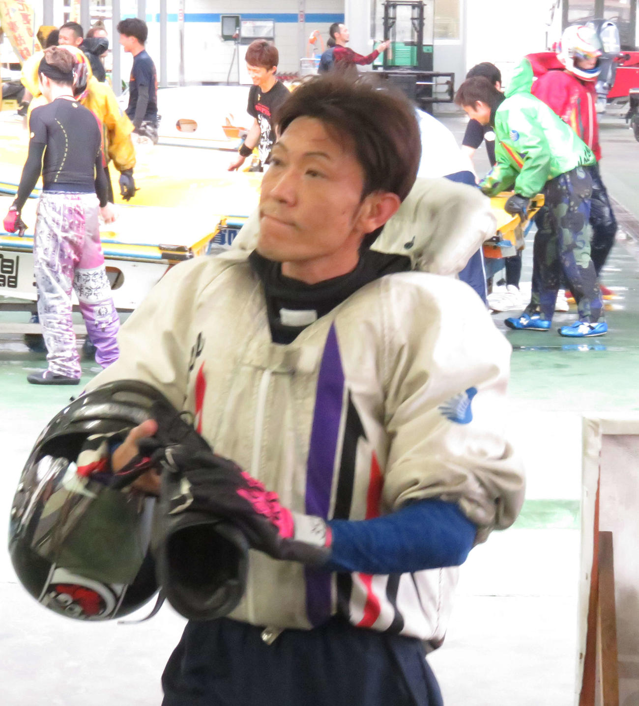 18年9月、平和島ボートで47歳の誕生日を勝利で飾った松本勝也さん