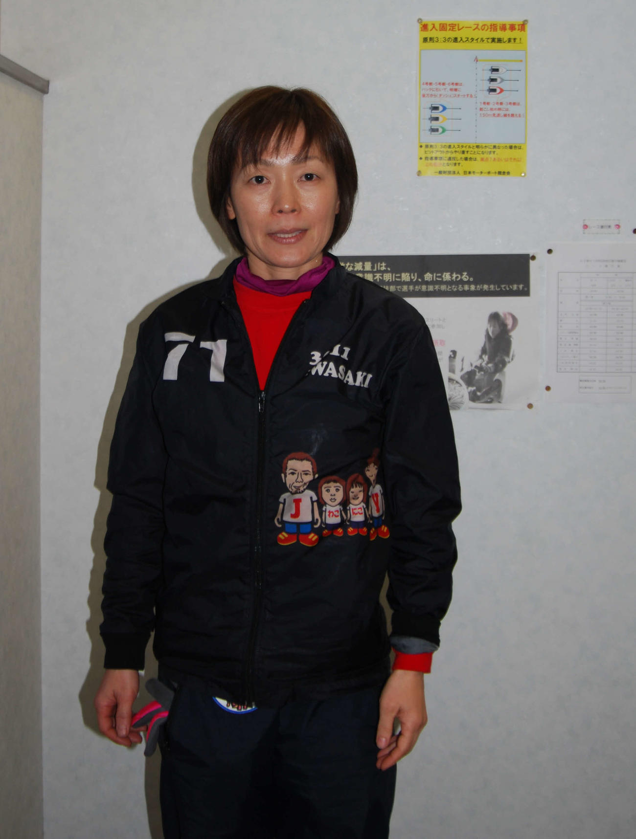 3日目2Rを豪快にまくりで勝った岩崎芳美が予選突破に望みをつないだ（撮影・神田成史）