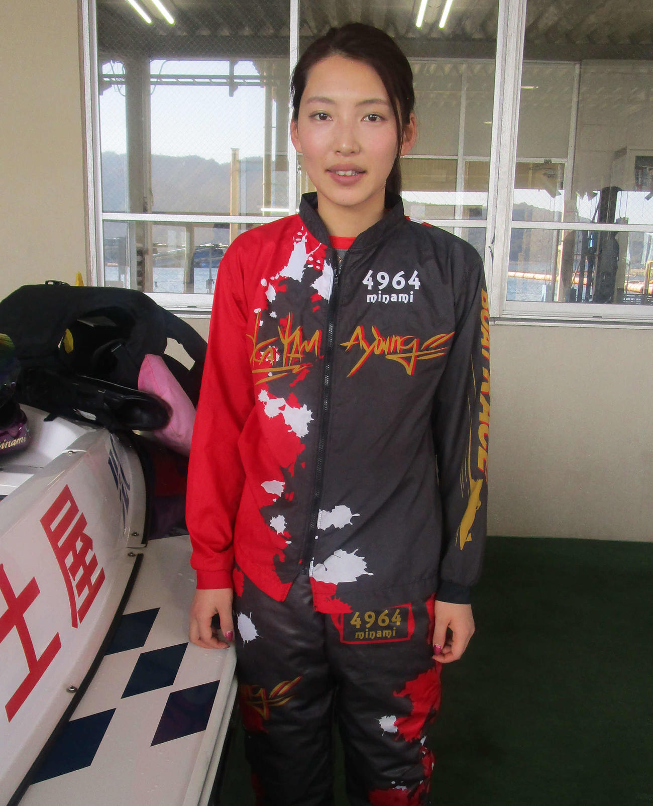 2日目7R、土屋南が3着を確保しG1で初めて舟券に貢献した（撮影・奈島宏樹）