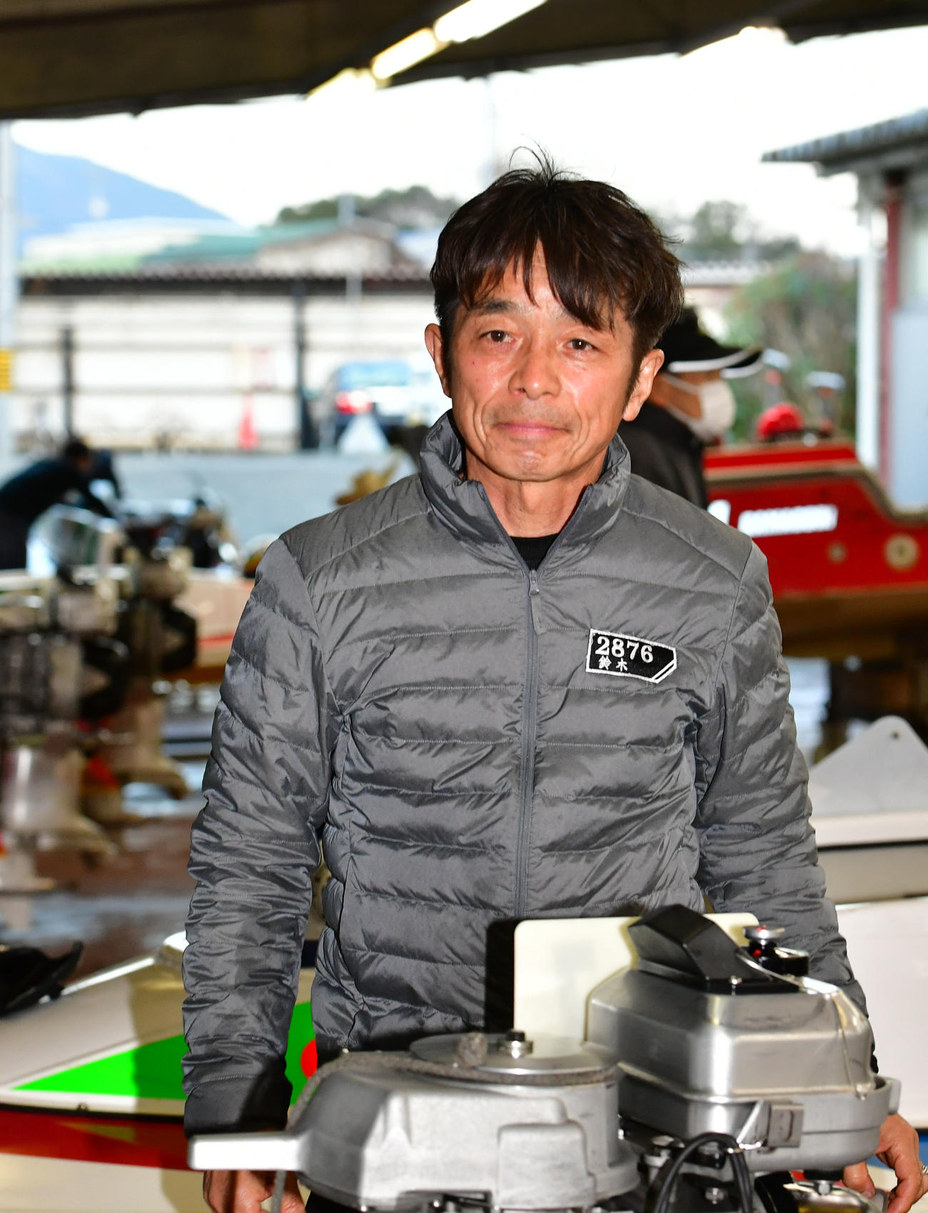 13年ぶりに地区選へ登場する鈴木幸夫（撮影・外山鉄司）