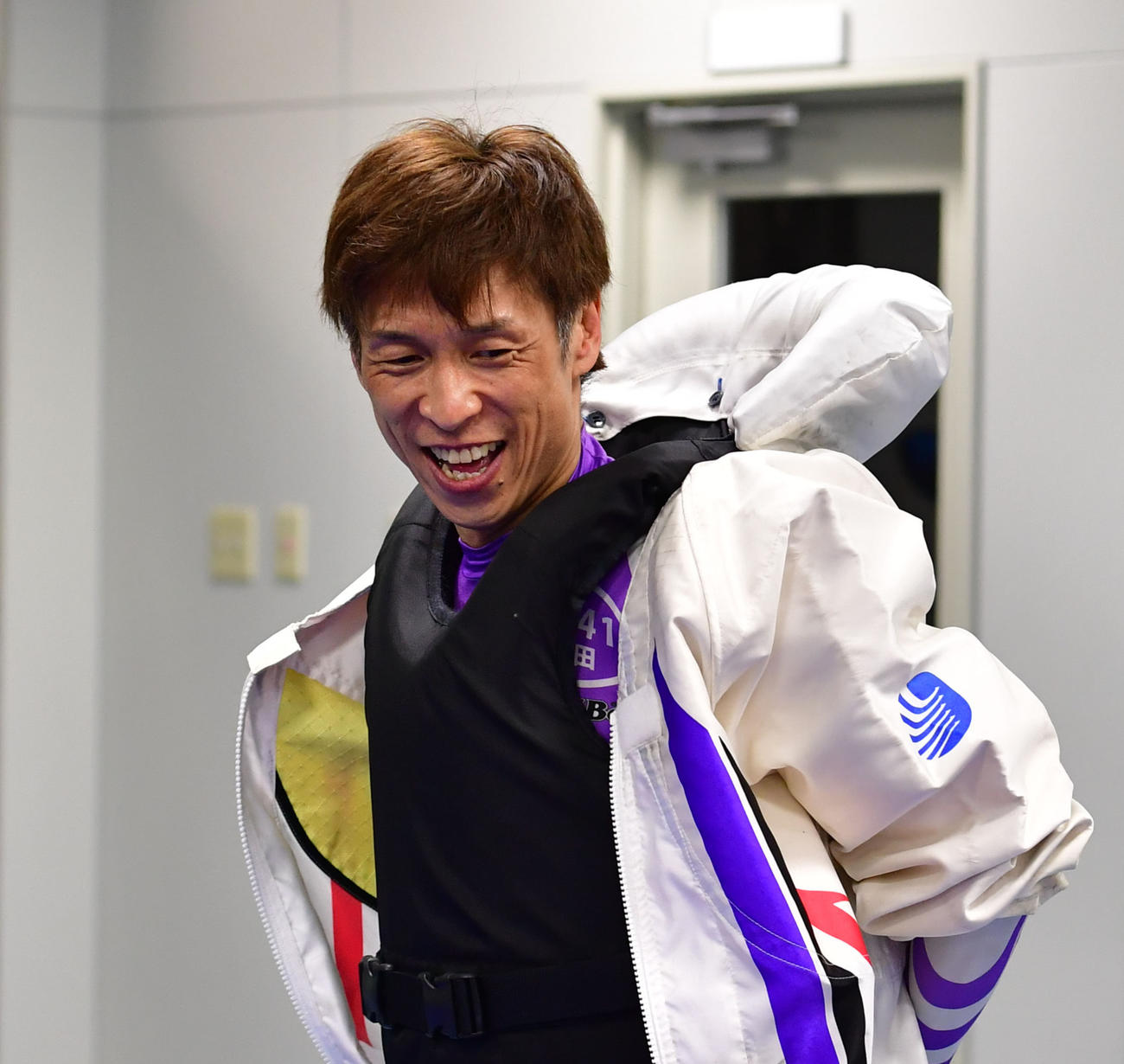 ドリーム戦1着の池田浩二（撮影・外山鉄司）