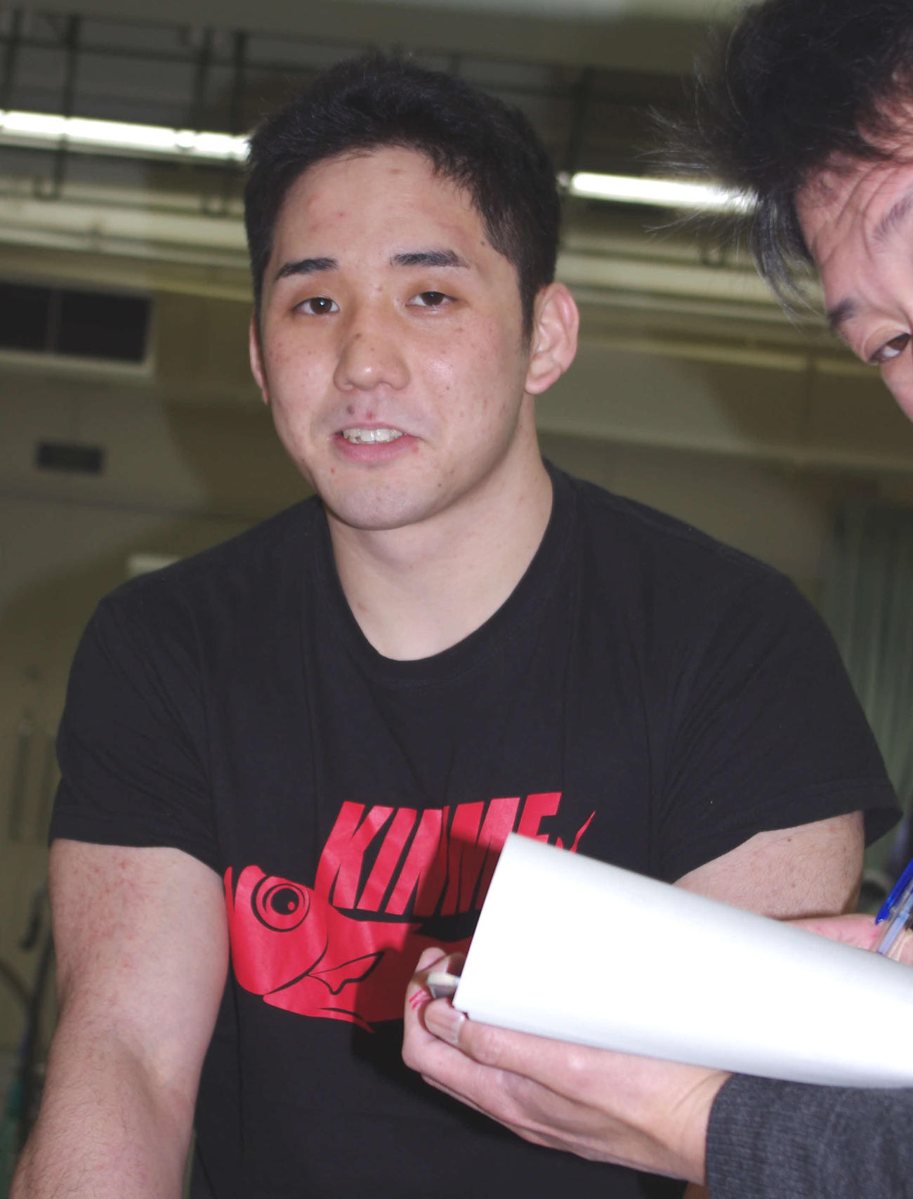 準決を猛省する磯川勝裕。決勝は果敢に仕掛けそうだ