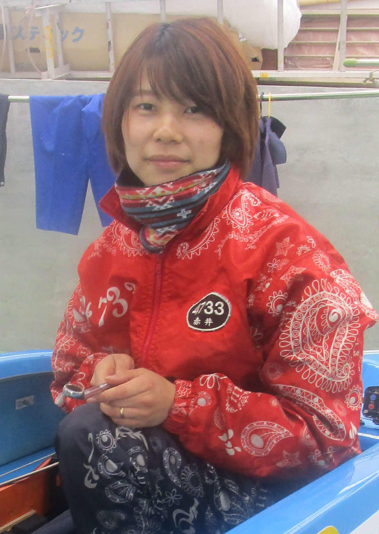 赤井睦が産休からの復帰後、初の予選突破を決めた（撮影・奈島宏樹）