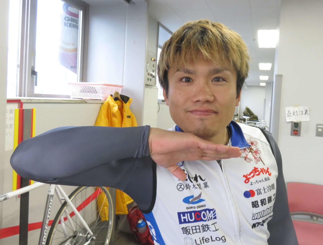 亡くなった志村けんさんへの追悼の勝利を狙う志村龍己（撮影・栗田文人）