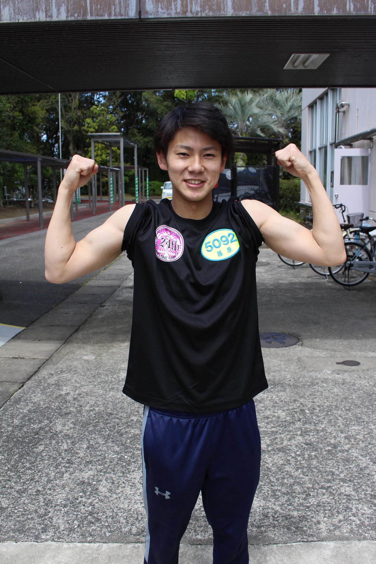 シリーズ2勝目を挙げた篠原晟弥