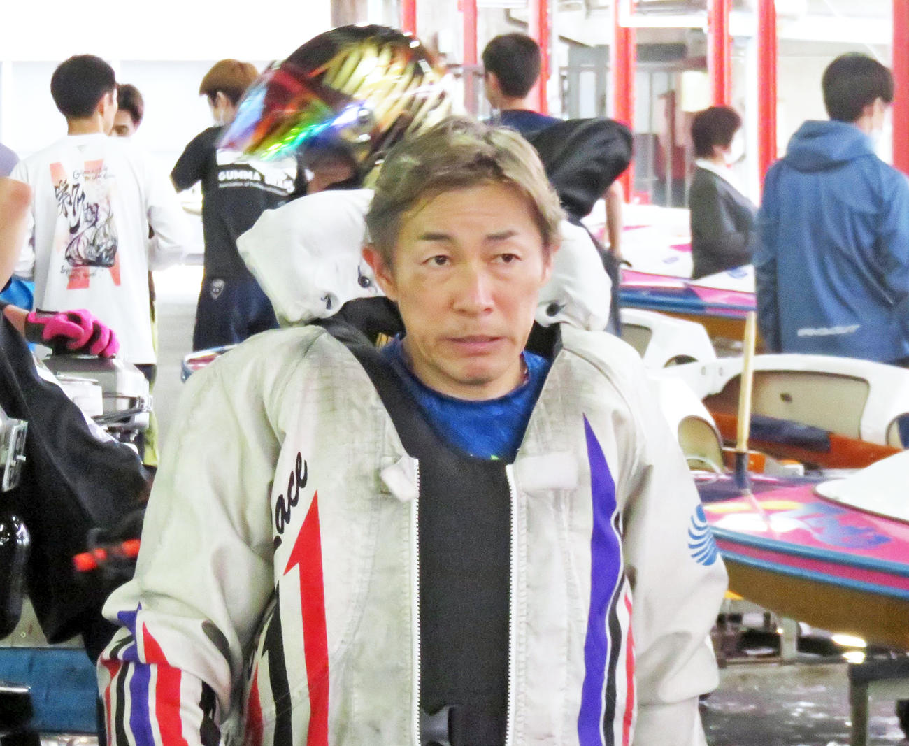 初日に貴重な連勝を飾った西村勝（撮影・窪寺伸行）