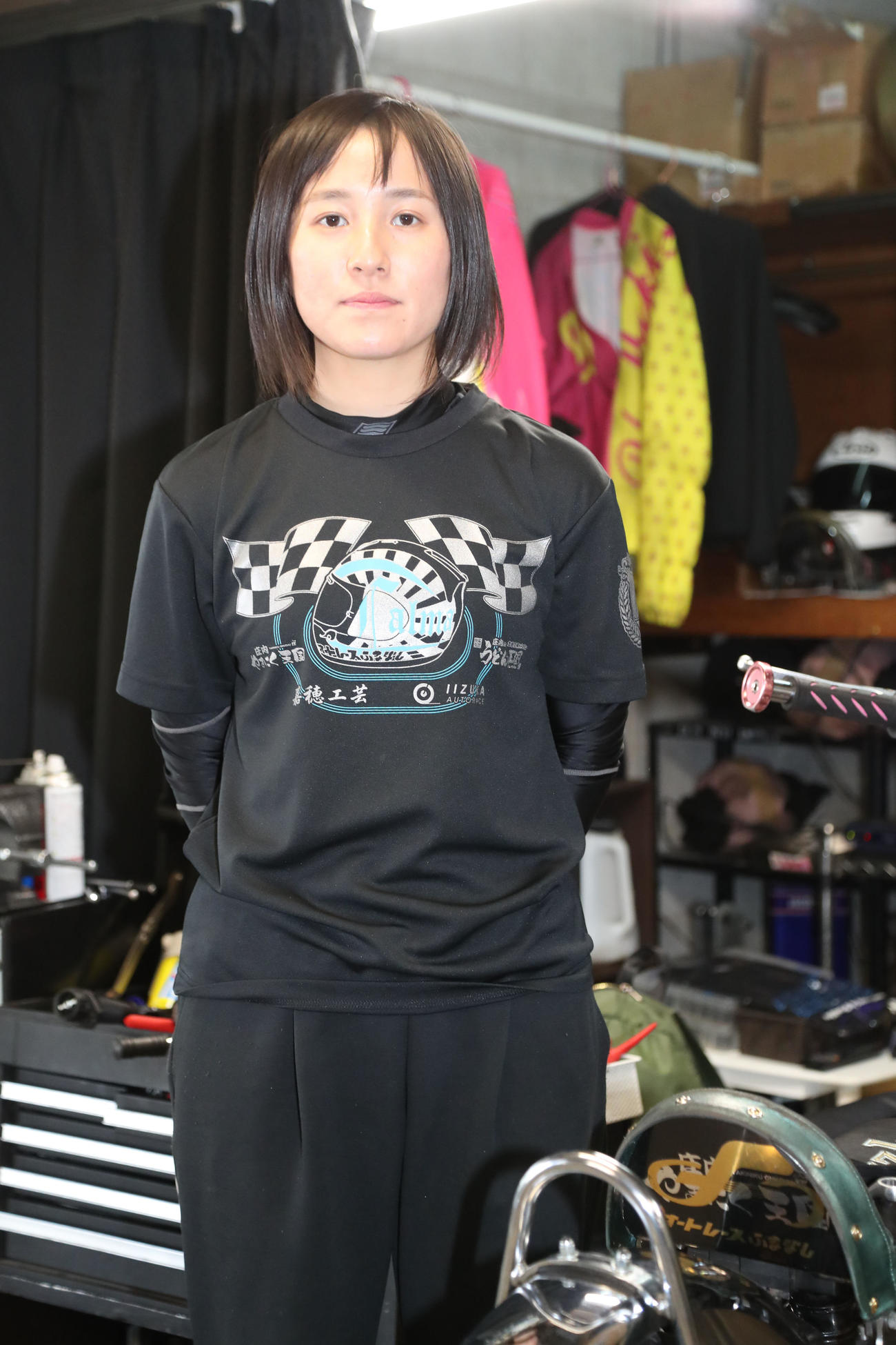 吉川麻季（撮影・梅根麻紀）
